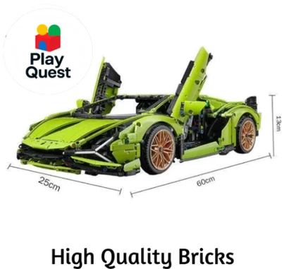 *NEW* MOC 42115 Lamborghini Sián FKP 37 Building Block Technic -Free Delivery - Image 1 of 4