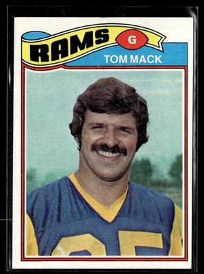 1977 Topps Tom Mack Los Angeles Rams #265 - Image 1 of 2