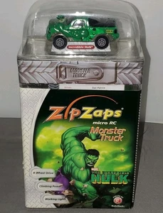 WOW! SELLADO, NUEVO EN CAJA. "Zip Zaps Micro RC Monster Truck Incredible Hulk".  - Imagen 1 de 7