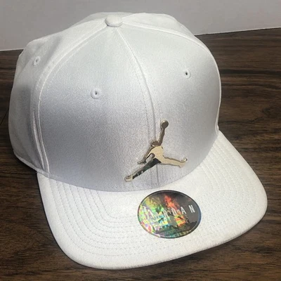 Gorra de lingote Air Jordan Jumpman Pro Element Snapback oro blanco - manchas leer Foto 1 de 4