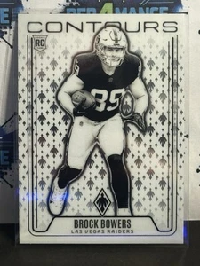 2024 Panini Phoenix Football - Brock Bowers Contours (RC) #CON-BBS - Foto 1 di 2