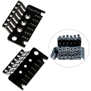 6 String Tremolo Bridge Plate For Electric Guitar Tremolo System Bridge - Picture 1 of 18