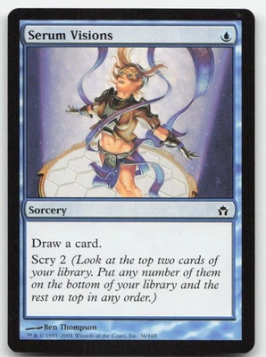 MTG Fifth Dawn #36 Serum Visions LP - Image 1 of 2