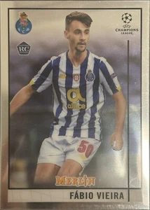 2020-21 Topps Merlin UEFA UCL Fabio Vieira #40 Rookie RC - Picture 1 of 2
