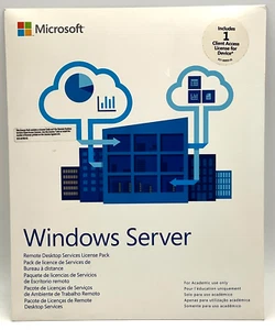 Microsoft Windows Server 2016 RDS CAL License Academic Edition OEM EN 6VC-02944 - Picture 1 of 4