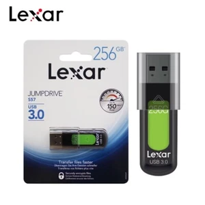 Lexar JumpDrive LJDS57 256GB USB 3.0 Flash Drive Speed up to 150MB/s -UK - Picture 1 of 3