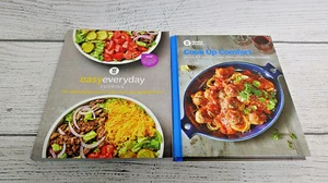 (2) Weight Watchers Book Bundle Lot Cook Up Comfort & Easy Everyday Cooking - Imagen 1 de 4