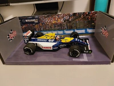 Quartzo 1/18 Williams Renault FW14B #5 Nigel Mansell F1 Diecast *Exoto Camel* - Image 1 of 4