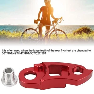 Bike Rear Derailleur Hanger Bicycle Aluminum Tail Hook Extension Extender Bike - Picture 1 of 12