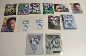 13 x BARRY SANDERS 2000 Donruss /5000 POP CARD Crown Die Cut Auora Inserts Plus - Picture 1 of 2