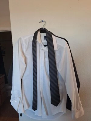 Mens Dress Shirt Two In One Plus Tie - Image 1 of 4