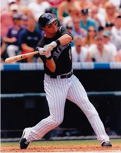TROY TULOWITZKI COLORADO ROCKIES COLOR ACTION 8x10 - Picture 1 of 1