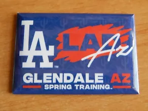 LOS ANGELES DODGERS LA 2022 OFFICIAL SPRING TRAINING CACTUS LEAGUE TEAM MAGNET - Picture 1 of 5