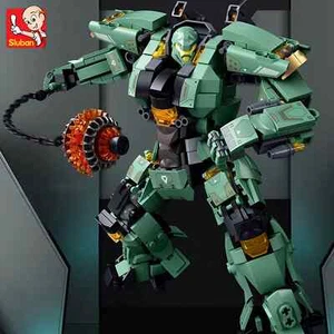 542pcs Sluban Green Warrior Robot Set - Photo 1/7