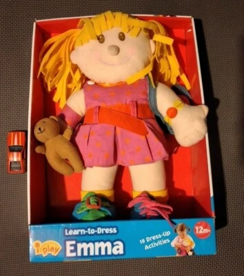 International Playthings Learn To Dress Emma Doll  - Image 1 of 3