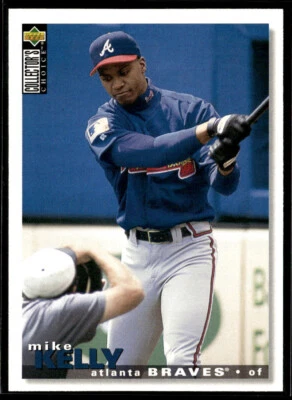 Mike Kelly 1995 Collector's Choice 157 Atlanta Braves Baseball Card - Image 1 of 2