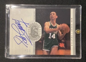 2000 UD Legends Bob Cousy automático cubierta superior autógrafo siglo legendario SP SSP UDA - Imagen 1 de 2
