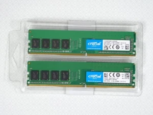 8GB 2x4 Crucial CT4G4DFS8213 2133 Mhz DDR4 PC4 RAM Kit 1.2V CL15 - Bild 1 von 1