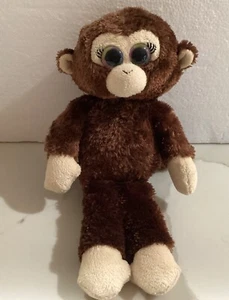 Ty 2014 PETALS Monkey Beanie Baby with Pastel Eyes & Eyelashes 9" - Picture 1 of 5