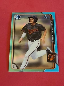 2015 Ryan Mountcastle Bowman Chrome #80 Sky Blue Refractor 1st Bowman Rookie Rc - Picture 1 of 2