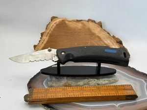 Vintage (2007) Buck 450 Single Blade Lockback w/combo blade--843.25 - Picture 1 of 8
