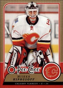 2008-09 O-Pee-Chee Hockey #430 Miikka Kiprusoff