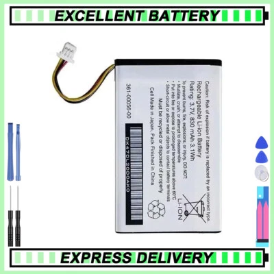 Batería de repuesto 361-00056-00 1100mAh para Garmin Nuvi 30 50 50LM 55LM 55LMT Foto 1 de 3