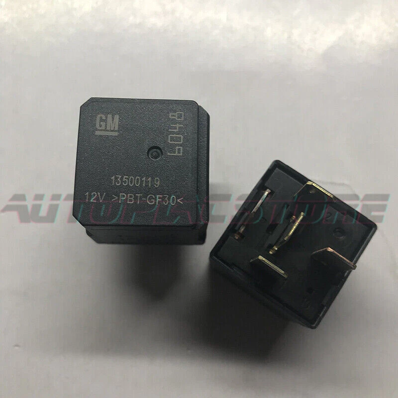 10PCS 13500119 4RD 007 794-72 GM 6048 Motors Automotive relay 12VDC 5-prong~ - Image 1 of 1