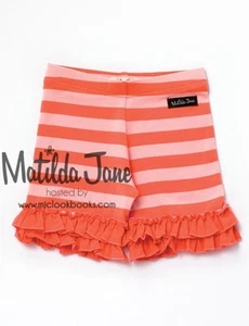 NEW Girls Matilda Jane Happy And Free Licorice Laces Shorties Shorts Size 6 NWT - Picture 1 of 3