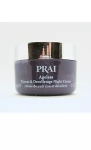 PRAI Ageless Throat & Decolletage Night Creme 0.5 oz 15 ml travel size SEALED - Picture 1 of 1
