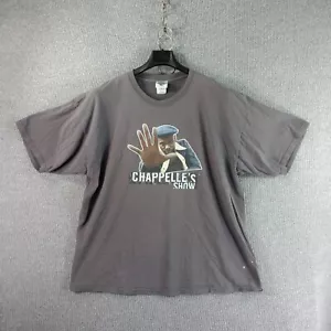 Camicia Comedy Central Chappelles Show da uomo XXL grigio Dave Chappelle manica corta - Foto 1 di 12