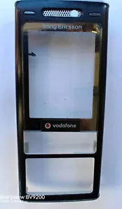 Oryginalna obudowa przedniej pokrywy powięzi Sony Ericsson K800i klasa B BLK - Zdjęcie 1 z 6