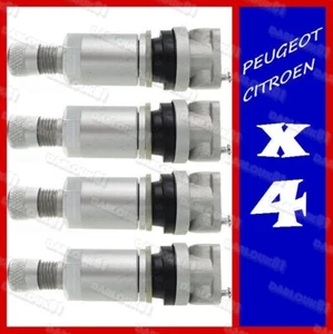 4x Tyre Pressure Sensor Valve Stem TPMS for Peugeot 407 607 Citroen C4 C5 C6 C8 - Picture 1 of 7