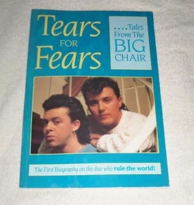 "Tears for Fears": Tales from the Big Chair by Will Hall Paperback Book - Rare - Picture 1 of 1