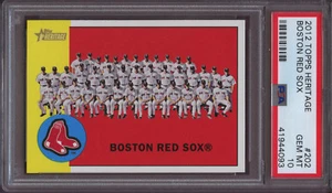 2012 Topps Heritage 202 Boston Red Sox PSA 10 Gem Mint Pop 6 - Picture 1 of 1