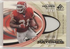 2004 SP Game Used Edition Authentic /100 Priest Holmes #AP-PH Patch