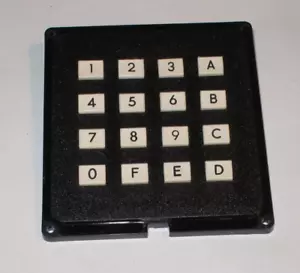 Digitran KL MiniKey 16-Key Keyboard Button Control 10-Number 6-Letter 8-Bit Port - Picture 1 of 7