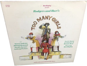 Ben Bagley presents Rodgers and Hart's Too Many Girls 1977 US PAINTED SMILES LP - Picture 1 of 4