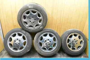 90-98 Mercedes R129 SL320 E320 8X16 16" Tires Wheel Rim Set Of 4 1244011402 OEM - Picture 1 of 12