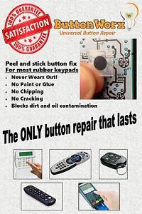Keypad Button Repair Kit for TV Remote Controls, Rubber Buttons, Cordless Phones