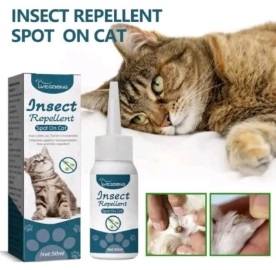 Hunde 🐕 Katzen 🐈 Anti Zecken Flo Parasiten Schutz Insektenschutz & Flohmittel