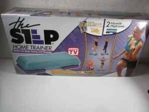 NEW The Step Home Trainer Aerobic Step Up Home Workout F1053 Teal Purple w DVD - Picture 1 of 6