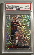1996-97 Panini Los Mejores Equips De Europa Spanish #53 JURGEN KLINSMANN PSA 8