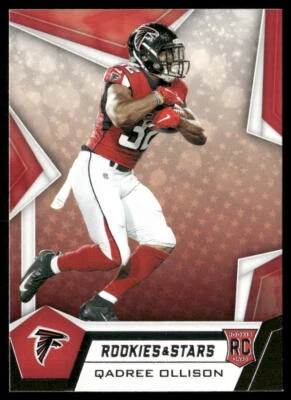 2019 Panini Rookies & Stars #154 Qadree Ollison Rookie - Image 1 of 2