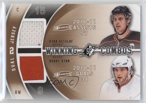 2011-12 SPx Winning Combos Ryan Getzlaf Bobby Ryan #WC-GR