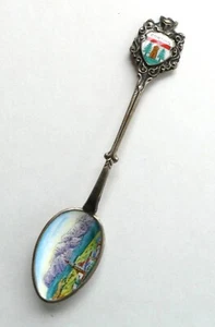 Cuchara Coleccionistas Cortina Italia De Colección Plata 800 Recuerdo Envío Gratis Deslustrada - Imagen 1 de 6