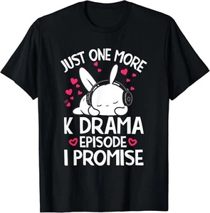 Just One More Episode I Promise koreanisches Drama K-Pop K-Drama Geschenk Unisex T-Shirt - Bild 1 von 3