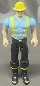 Nylint Men Of Steel Fire Fighter Actionfigur gelb 4"  - Bild 1 von 7