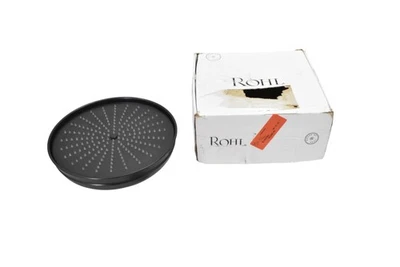 Cabezal de ducha de lluvia ROHL 12" Bordano 1047/8TCB latón toscano hecho en Italia anti-cal Foto 1 de 4