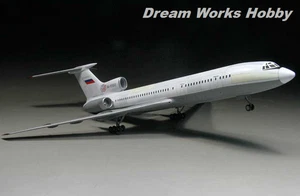 Ganador del premio construido Zvezda 1/144 ruso Tupolev Tu-154M aerolínea “descuidada” - Imagen 1 de 22